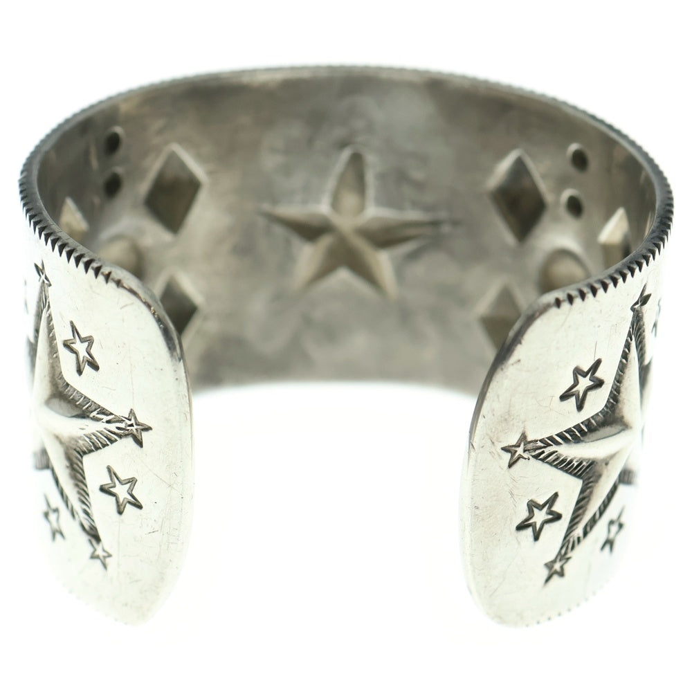 CODY SANDERSON(コディーサンダーソン) Multi Motif Star Repo マルチマチーフ スターレポ シルバー バングル ブレスレット