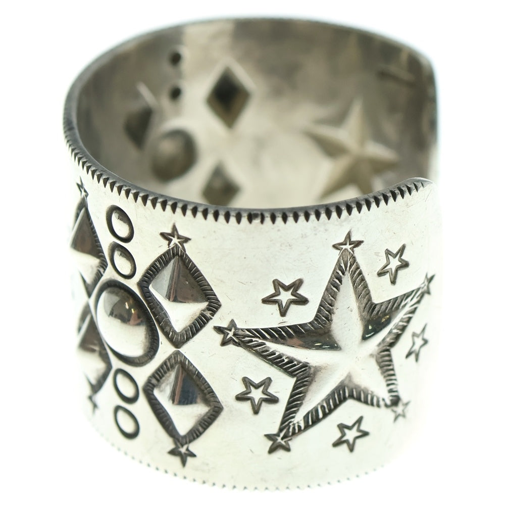 CODY SANDERSON(コディーサンダーソン) Multi Motif Star Repo マルチマチーフ スターレポ シルバー バングル ブレスレット