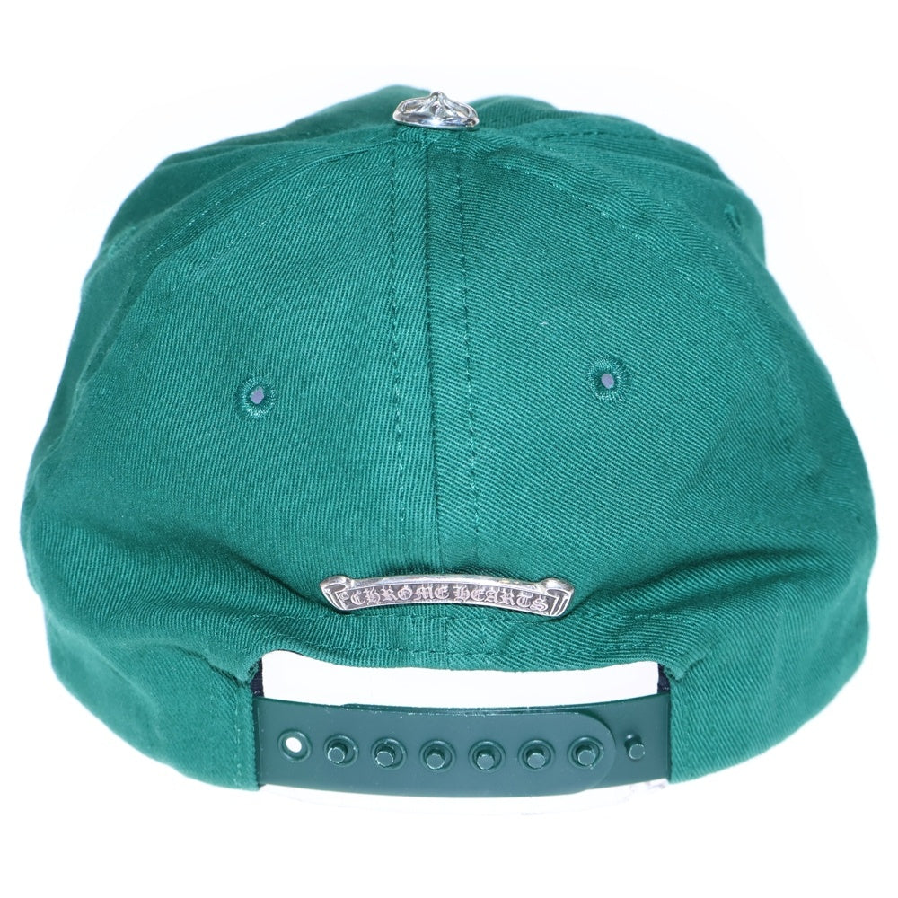 CHROME HEARTS(クロムハーツ) TRUCKER CAP トラッカーキャップ SPACE レザーパッチクロスボール 帽子 グリーン