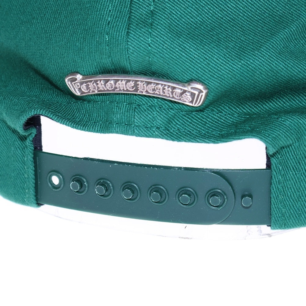 CHROME HEARTS(クロムハーツ) TRUCKER CAP トラッカーキャップ SPACE レザーパッチクロスボール 帽子 グリーン