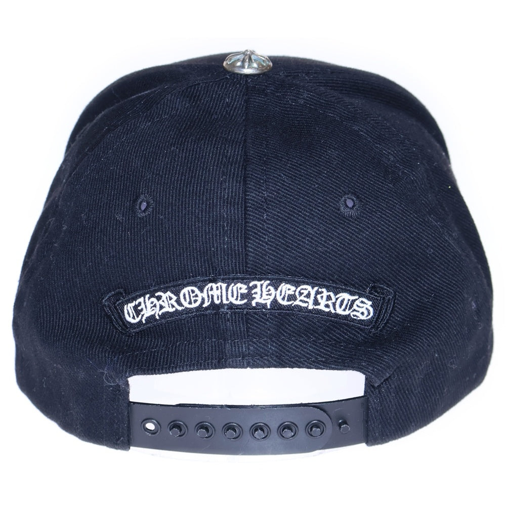 CHROME HEARTS(クロムハーツ) BASEBALL TRUCKER ベースボール トラッカーキャップ ダガー刺繍 帽子 ブラック