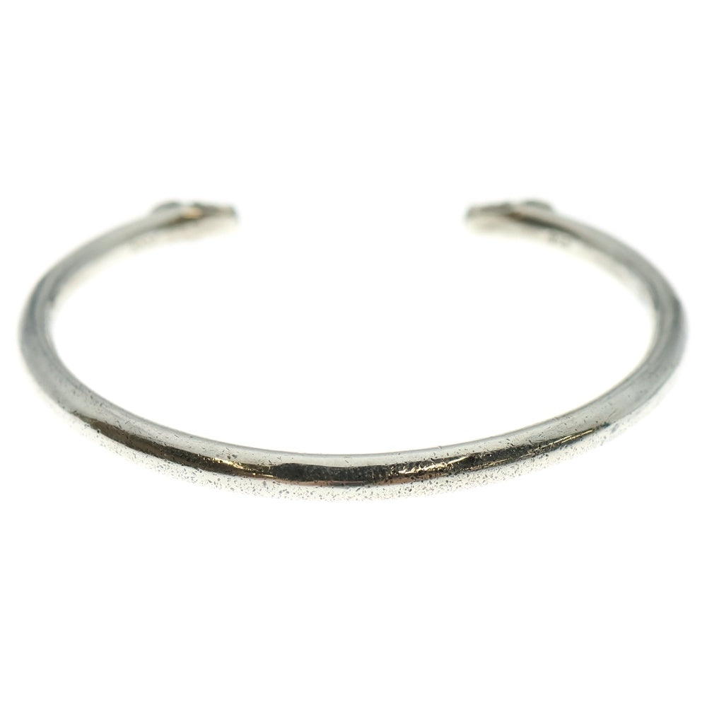 CHROME HEARTS(クロムハーツ) BANGLE DOUBLE DOG ダブルドッグ バングル ブレスレット シルバー BCA125