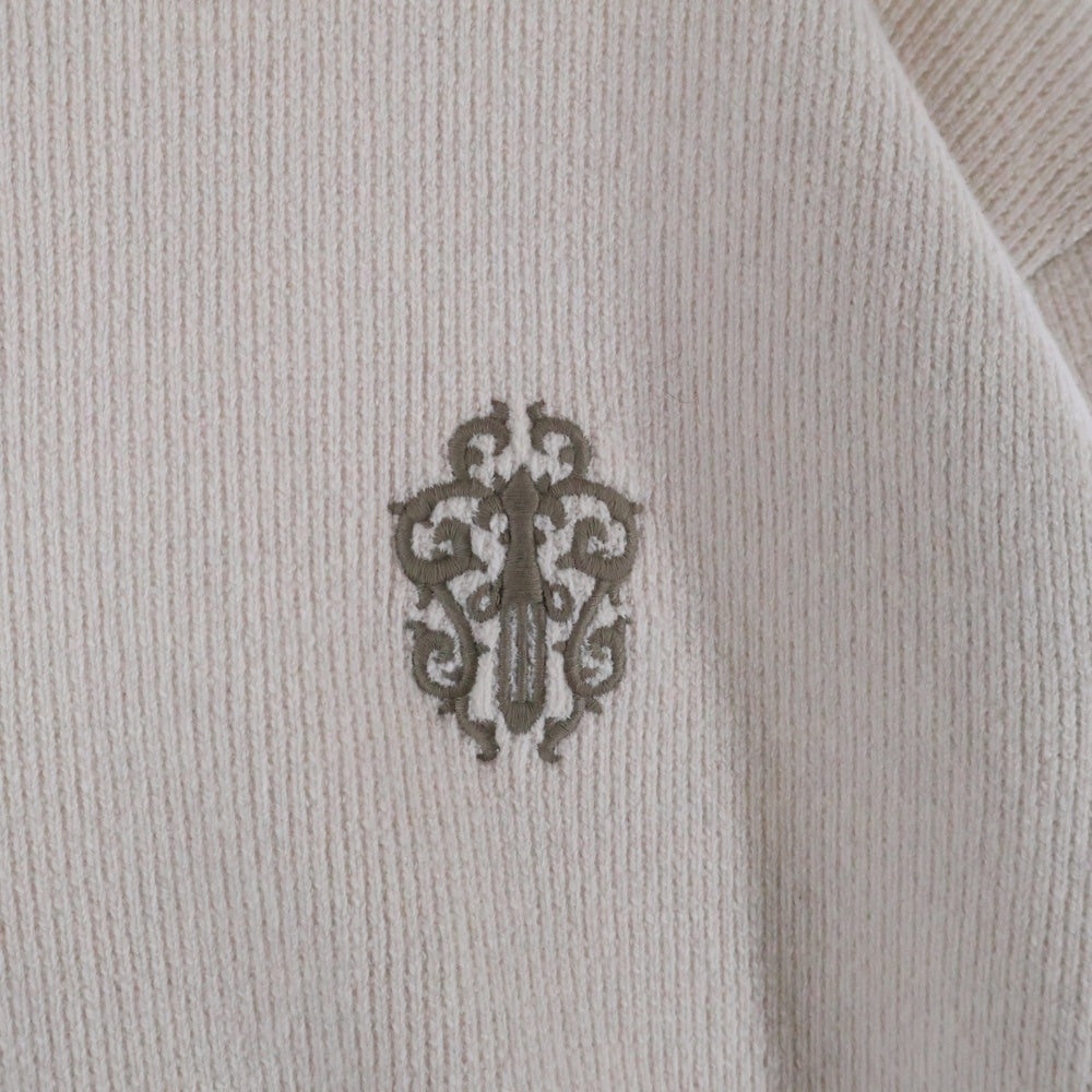 CHROME HEARTS(クロムハーツ) SWTR REGULATOR HD ダガー刺繍カシミアニットパーカー