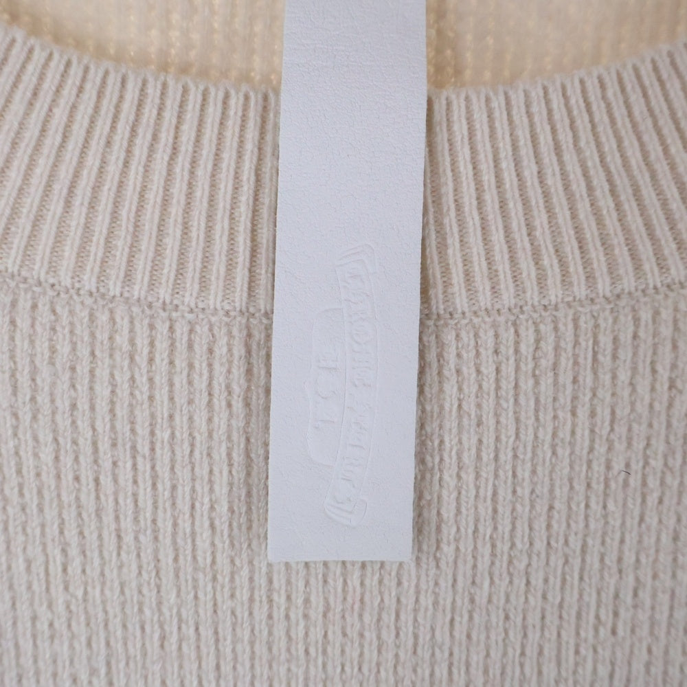 CHROME HEARTS(クロムハーツ) SWTR REGULATOR HD ダガー刺繍カシミアニットパーカー