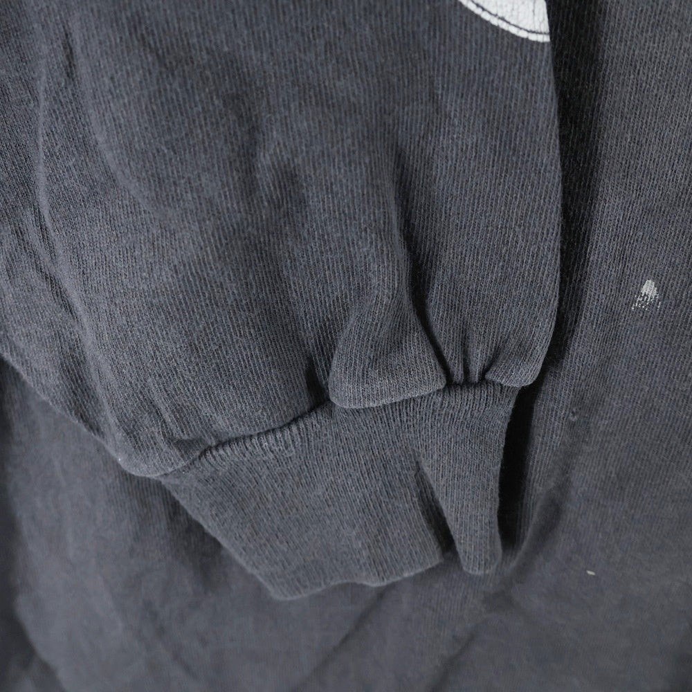 SAINT MICHAEL(セントマイケル) 25SS × FEAR OF GOD SNT OF GOD FG_LS TEE フィアオブゴッド セントオブゴッド 両面プリント クルーネック 長袖Tシャツ カットソー ブラック SM-HR8-0000-C02