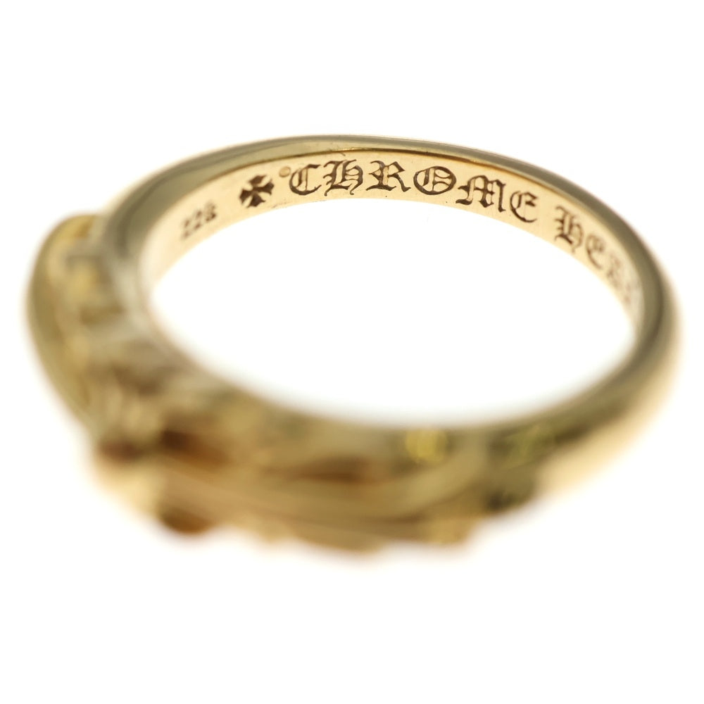 CHROME HEARTS(クロムハーツ) 22K BABYCLSC ベイビークラシック フローラルクロスリング ゴールド BCA391