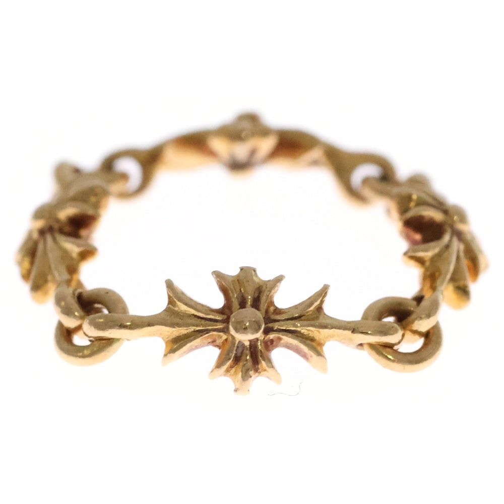 CHROME HEARTS(クロムハーツ) 22K RING TNY E CH PLS タイニーE CHプラスリング ゴールド