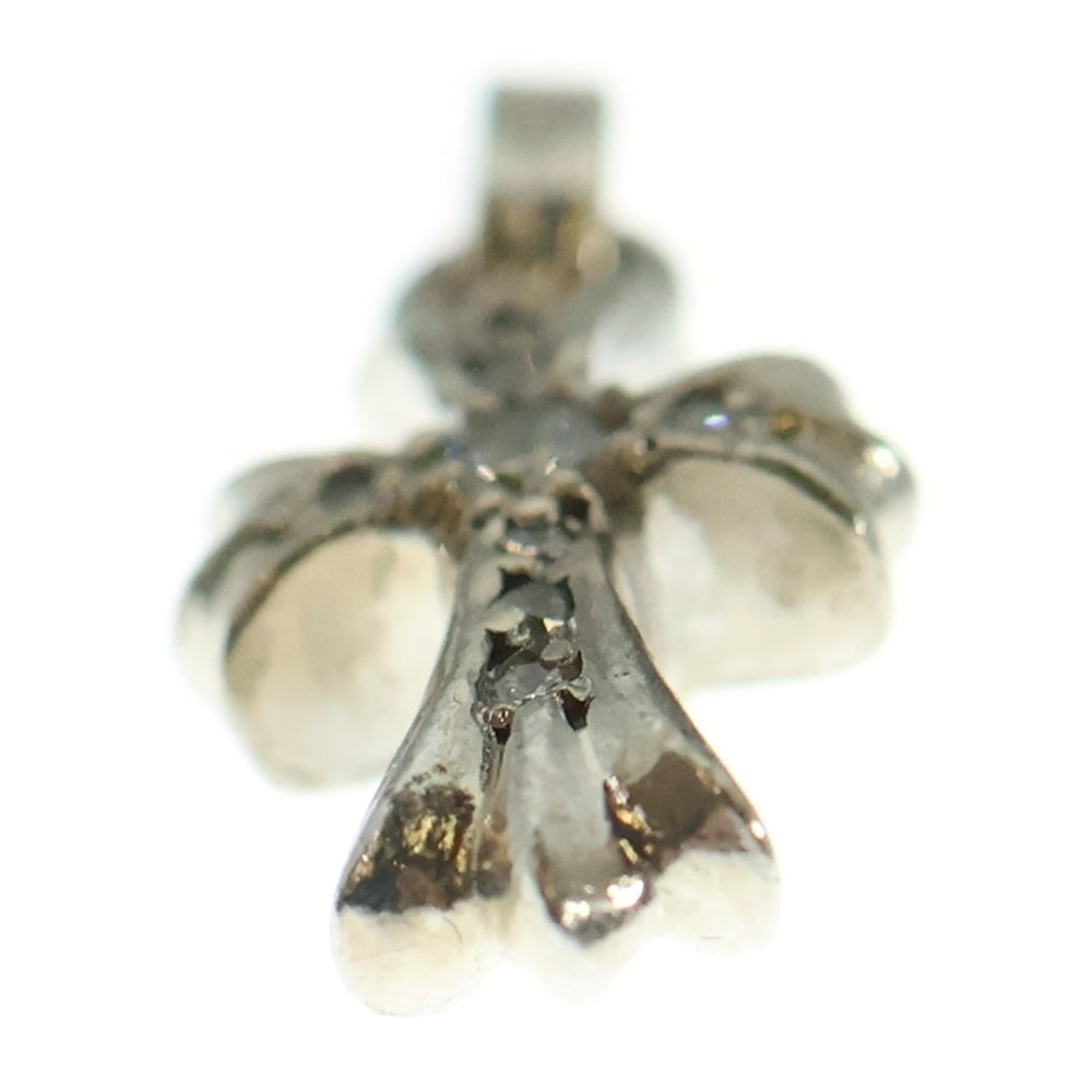 CHROME HEARTS(クロムハーツ) 18KWG CRS BBYFAT P/DIA ベイビーファットクロス PAVEダイヤ ペンダントトップ ホワイトゴールド BCA006