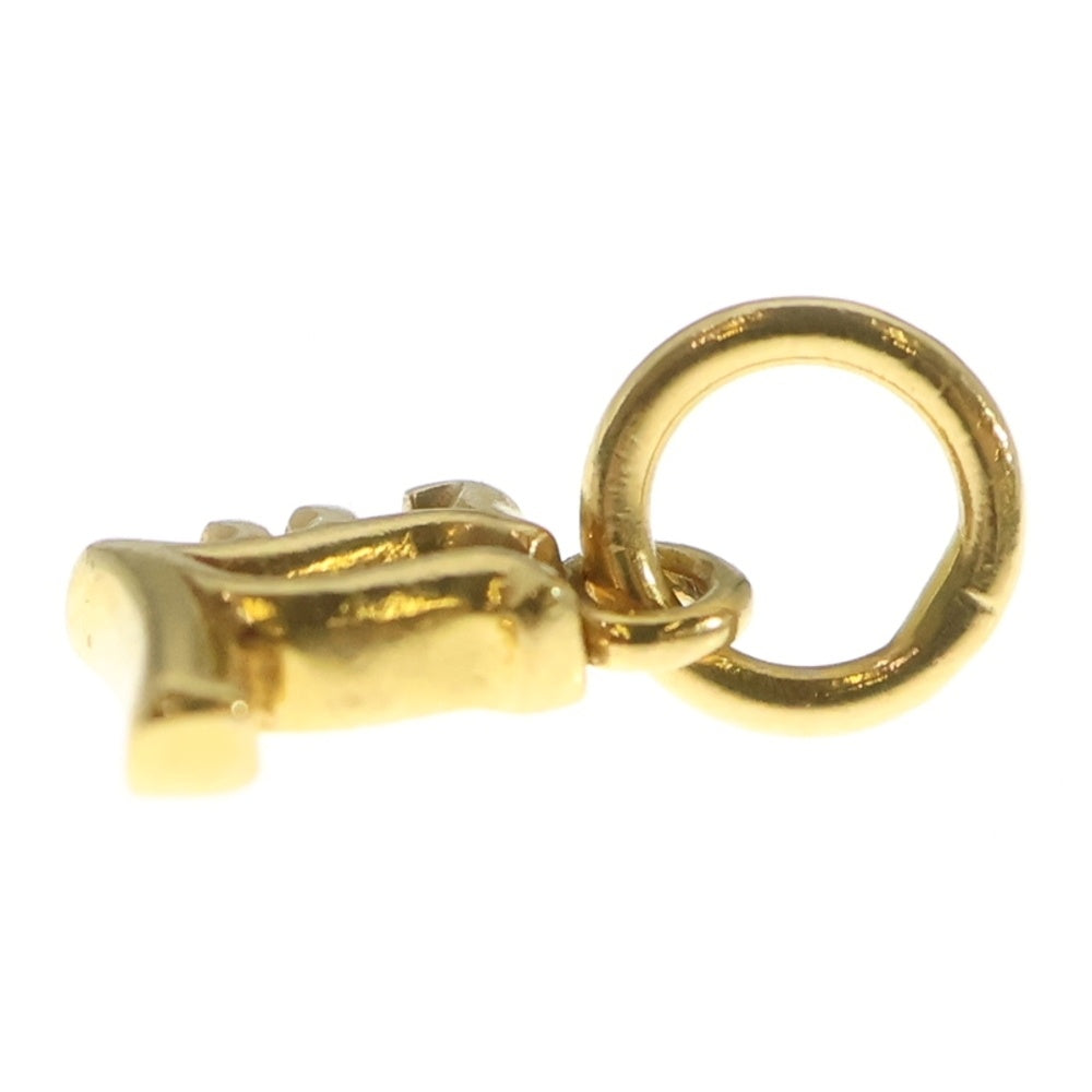 CHROME HEARTS(クロムハーツ) 22K STACK ALPHABET アルファベットスタックチャーム Lイニシャル ペンダントトップ ゴールド