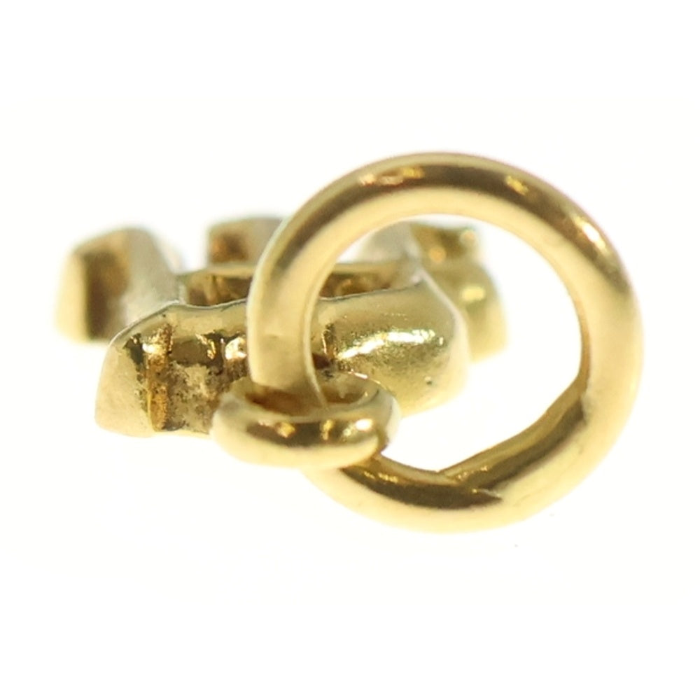 CHROME HEARTS(クロムハーツ) 22K STACK ALPHABET アルファベットスタックチャーム Mイニシャル ペンダントトップ ゴールド