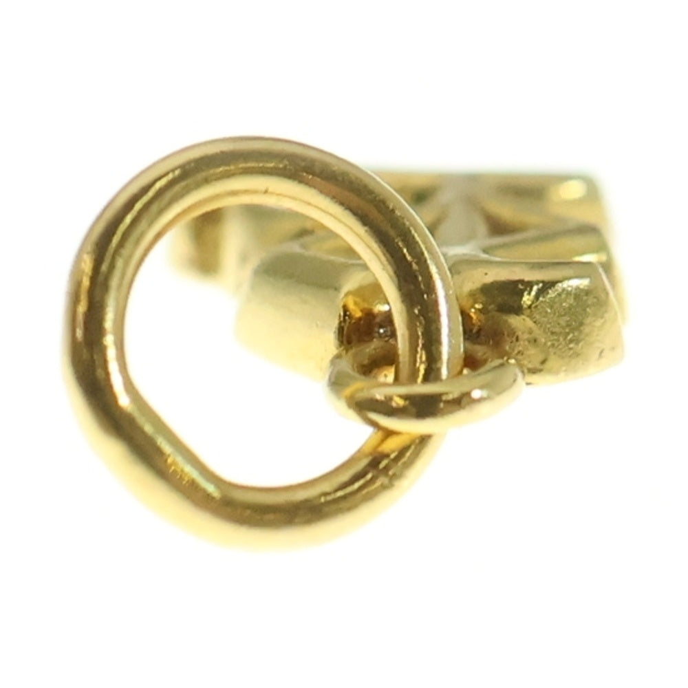 CHROME HEARTS(クロムハーツ) 22K STACK ALPHABET アルファベットスタックチャーム Rイニシャル ペンダントトップ ゴールド