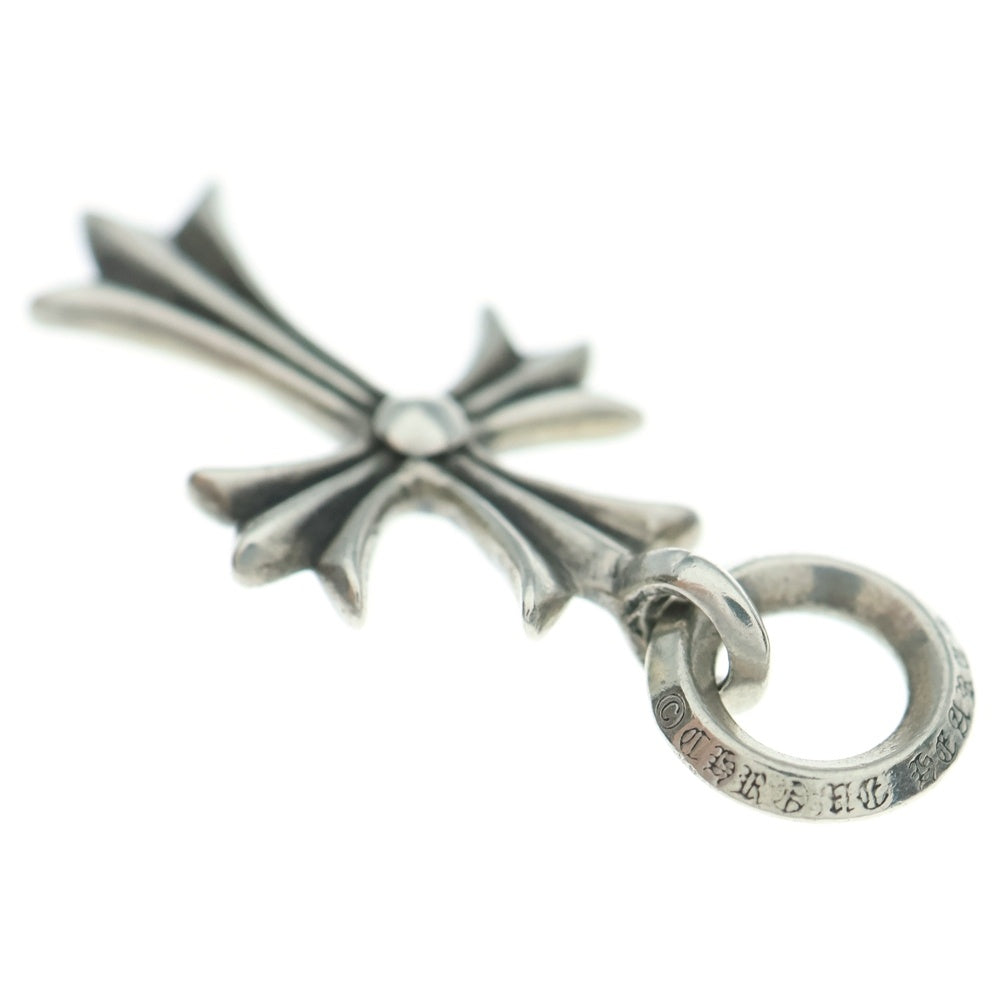 CHROME HEARTS(クロムハーツ) TINY CH CROSS タイニーCHクロス チャーム ネックレストップ シルバー BCA382