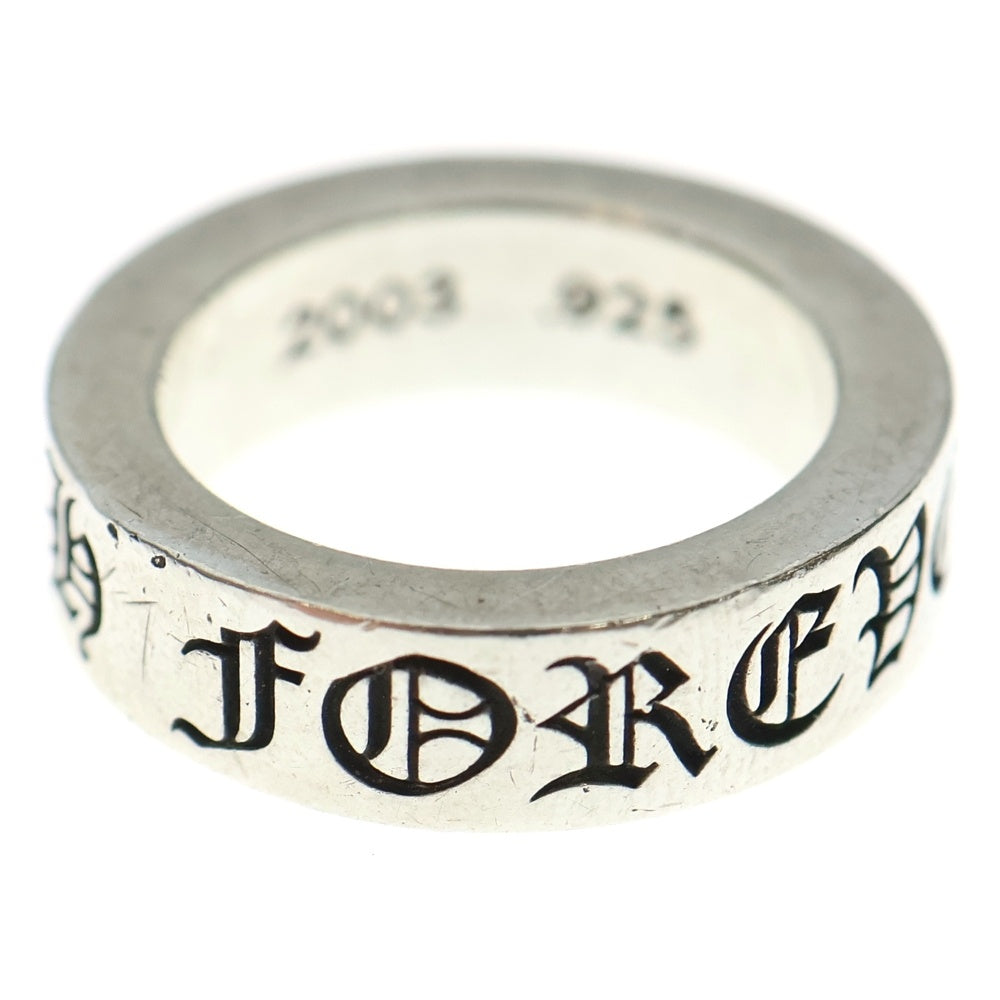 CHROME HEARTS(クロムハーツ) 6mm SPACER FOREVER 6mmスペーサーリング フォーエバーシルバーBCA337