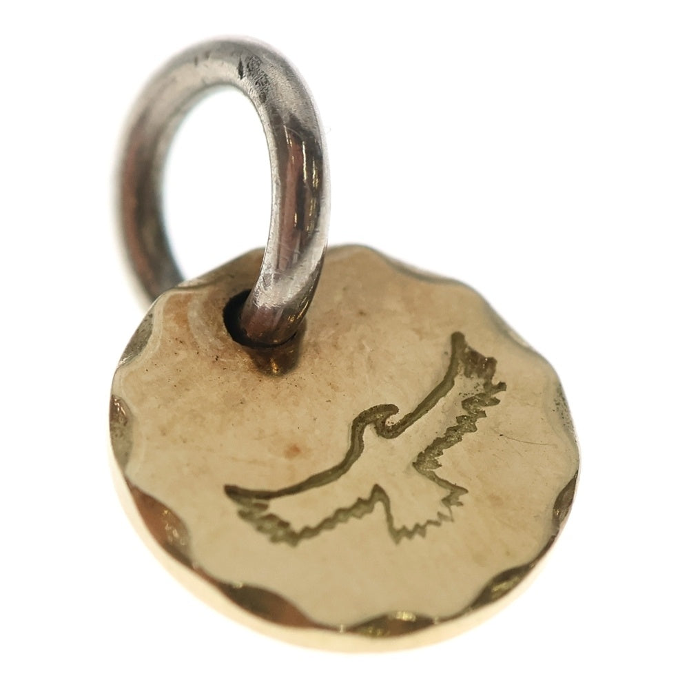 TADY & KING(タディアンドキング) K18 イーグルスタンプメタル ネックレストップ ゴールド