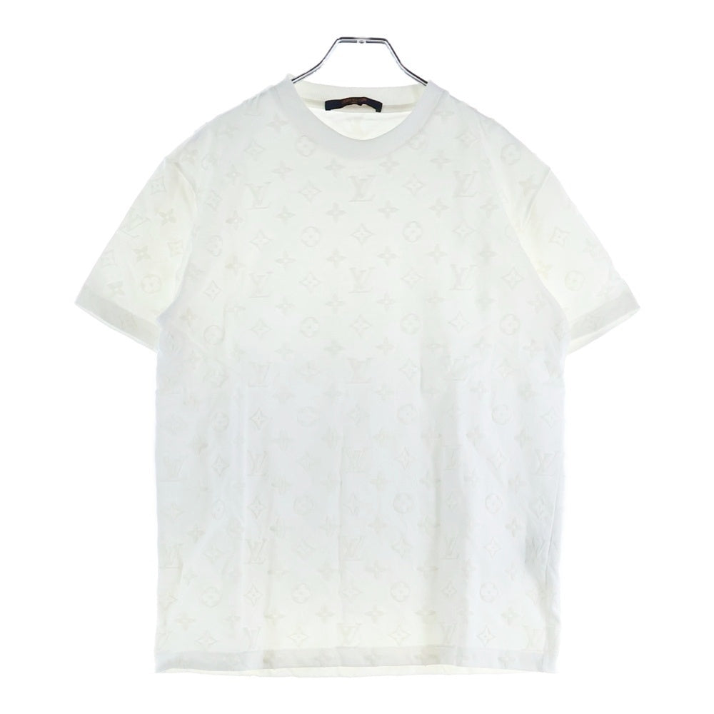 LOUIS VUITTON(ルイヴィトン) 20SS モノグラムフックアンドループ半袖Tシャツ カットソー ホワイト RM201 JYH HIY74W