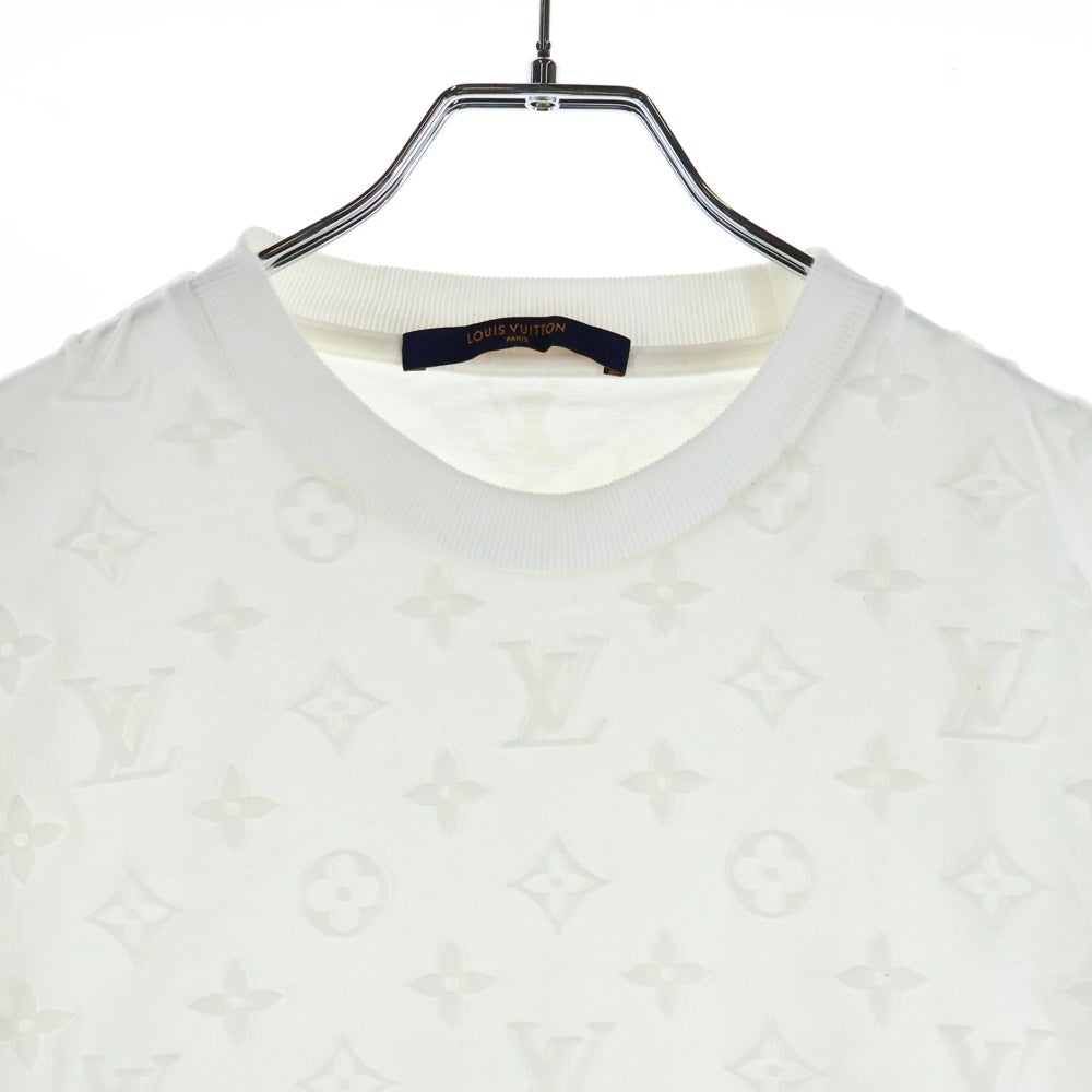 LOUIS VUITTON(ルイヴィトン) 20SS モノグラムフックアンドループ半袖Tシャツ カットソー ホワイト RM201 JYH HIY74W