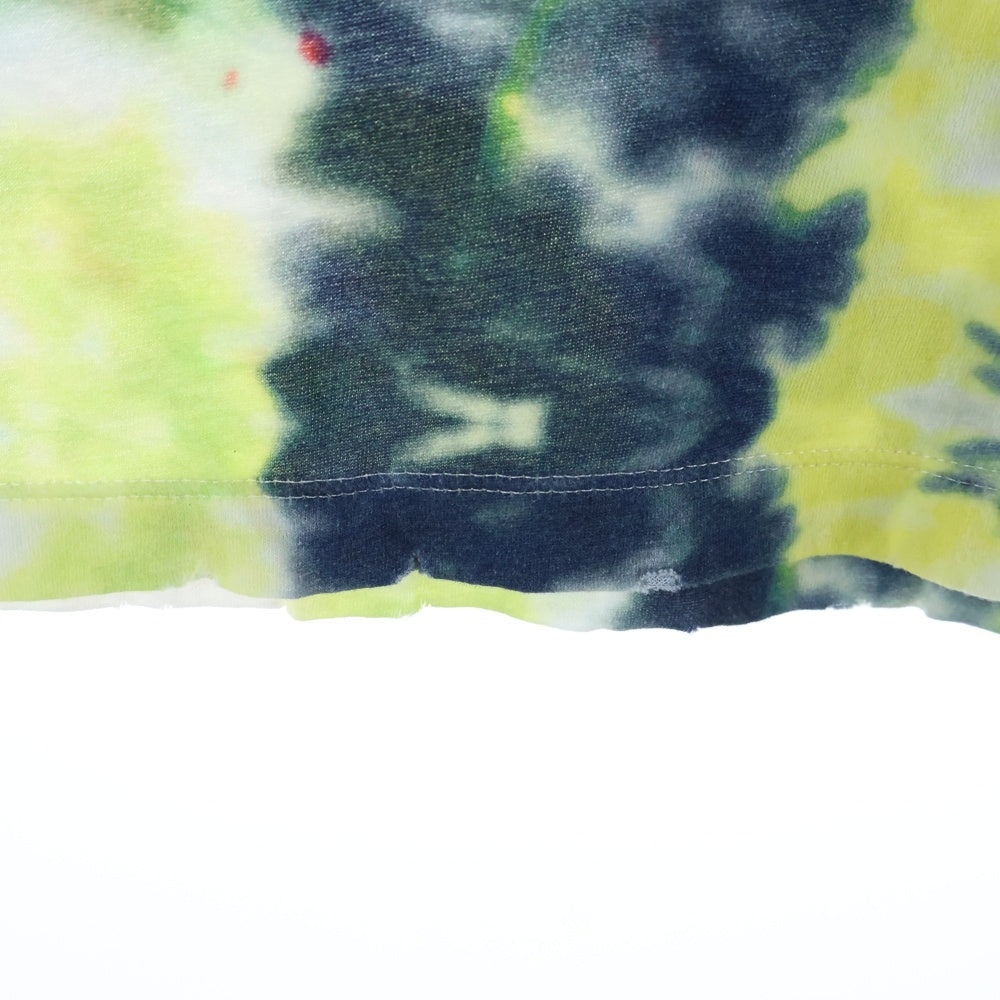 GUCCI(グッチ) タイダイフロントロゴTシャツ カットソー ホワイト