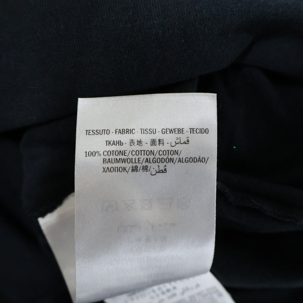 GUCCI(グッチ) Vintage Glitter Logo Print T-shirt ヴィンテージグリッターロゴプリント半袖Tシャツ カットソー ブラック 493117 X3H07