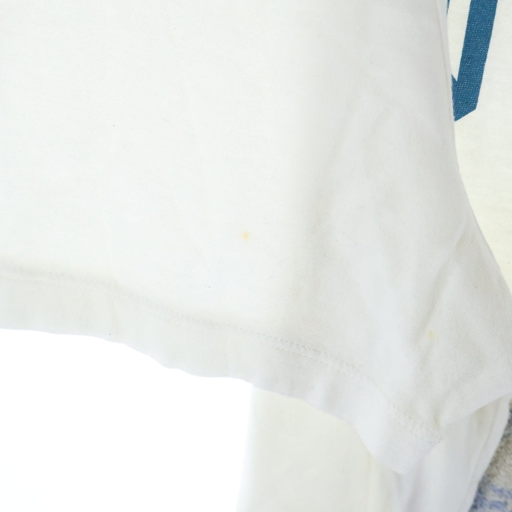 GUCCI(グッチ) × Disney ドナルドワッペン フロントデザイン クルーネック半袖Tシャツ カットソー ホワイト 440103 X5Q31