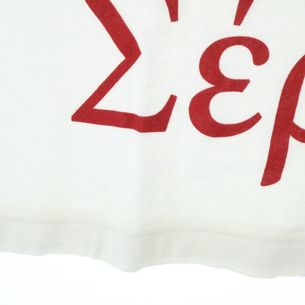 GUCCI(グッチ) × Disney ドナルドワッペン フロントデザイン クルーネック半袖Tシャツ カットソー ホワイト 440103 X5Q31