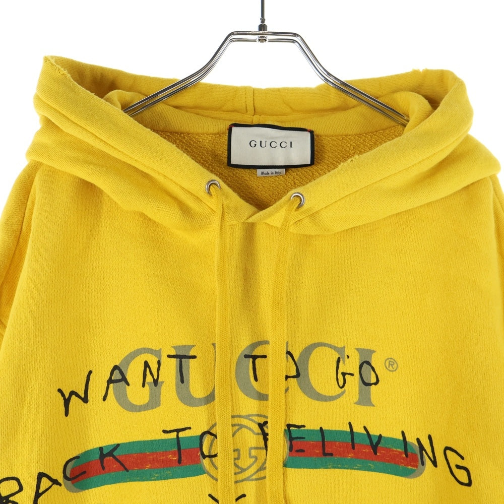 希少✨GUCCI パーカー　金ボタン　テニス刺繍ロゴ　インターロッキング　シルク GUCCI(グッチ) インターロッキングG フロントロゴ プルオーバー