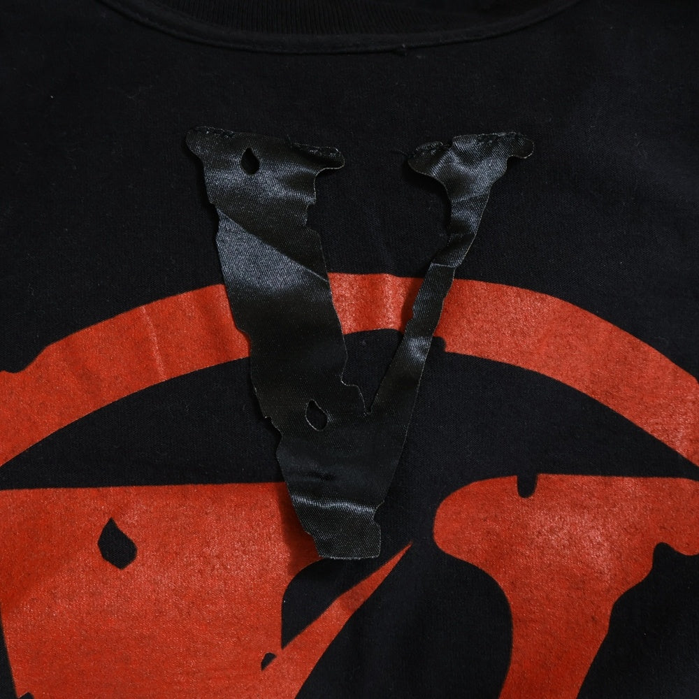 VLONE(ヴィーロン) ×FRAGMENT DESIGN Staple T-Shirts ステープル 半袖Tシャツ カットソー ブラック/レッド