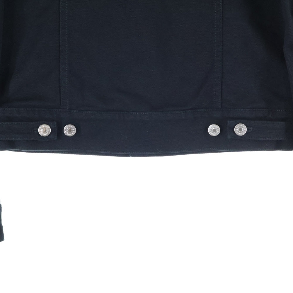 Dior HOMME(ディオールオム) 17SS 亀井徹 ヴァニタスパッチデニムジャケット7 ブラック 63C484K5894