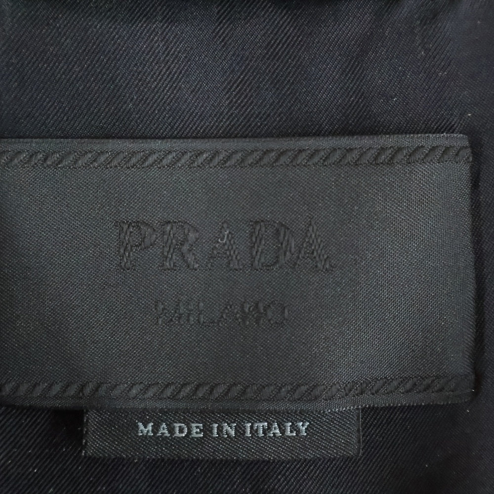 PRADA(プラダ) 21SS Sequins Bomber Jacket スパンコール ボンバージャケット ブルゾン ブラック