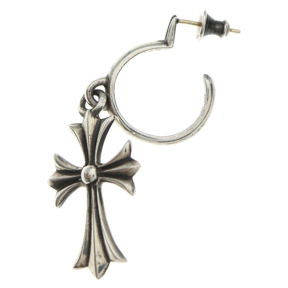 CHROME HEARTS(クロムハーツ) TINY CH CROSS タイニーCHクロス フープピアス シルバー BCA115