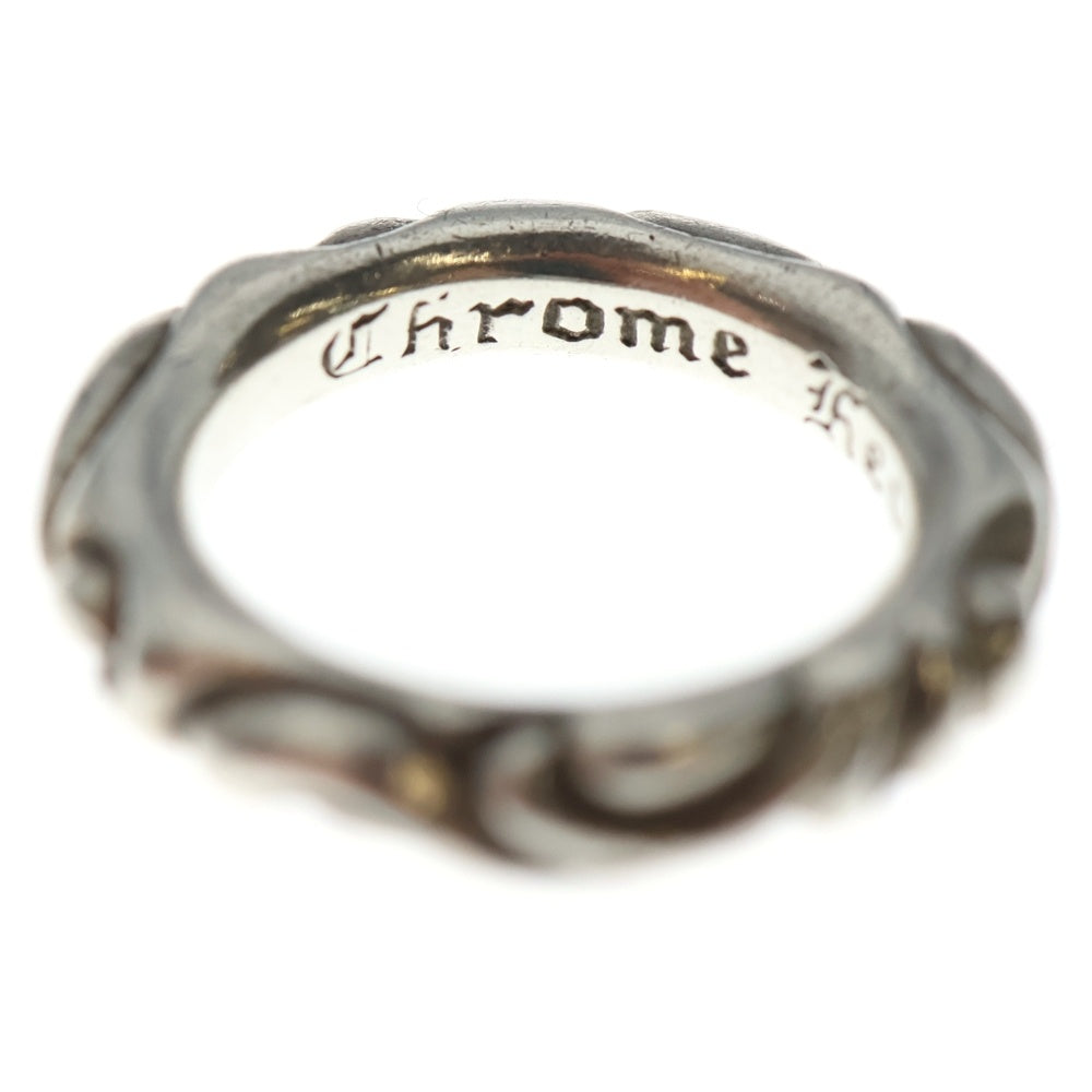 CHROME HEARTS(クロムハーツ) SCRL BAND スクロールバンド リング シルバー BCA351