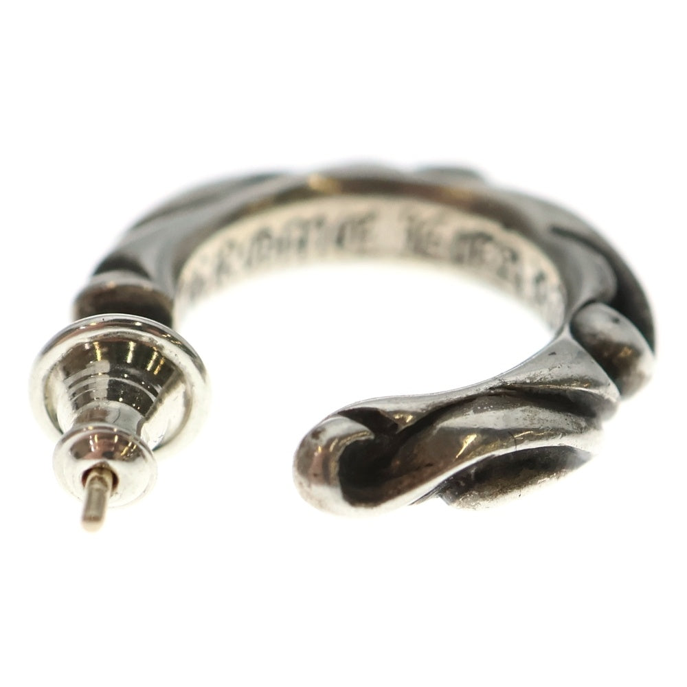 CHROME HEARTS(クロムハーツ) HOOP SCROOL スクロール フープピアス シルバー BCA102