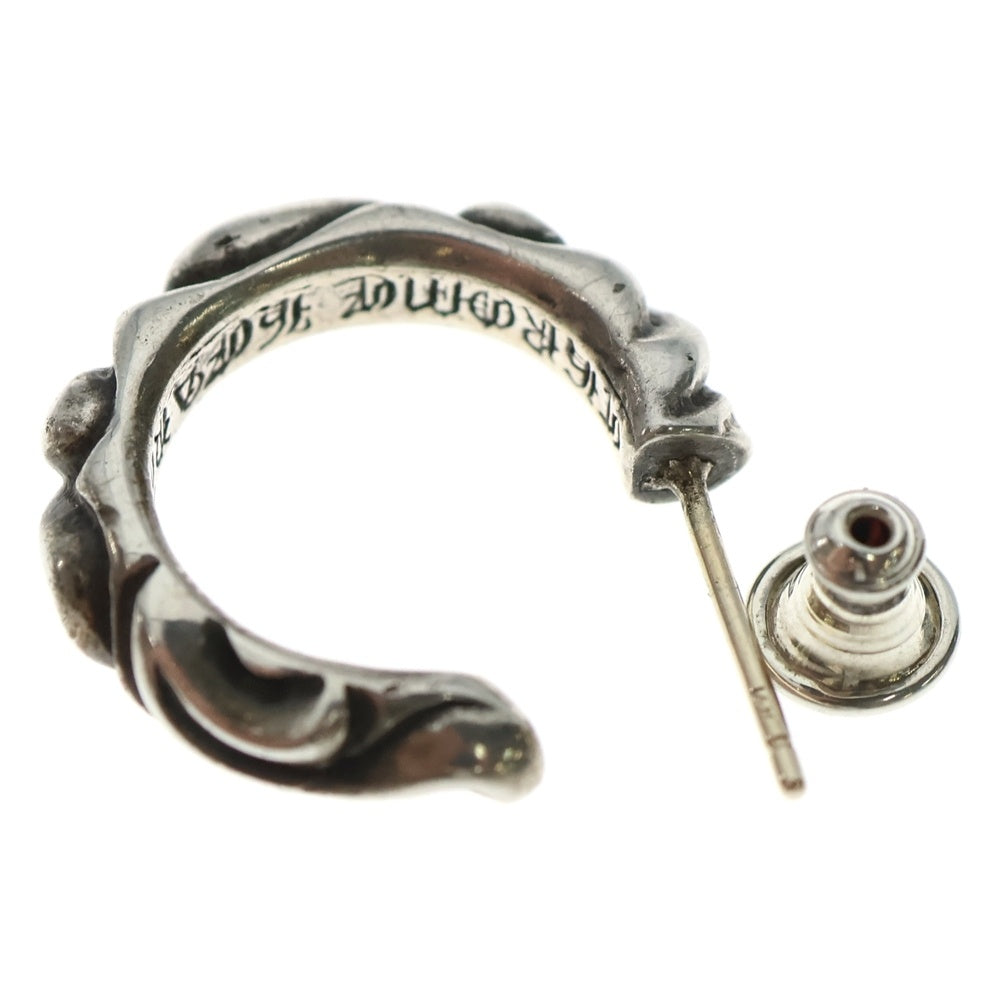 CHROME HEARTS(クロムハーツ) HOOP SCROOL スクロール フープピアス シルバー BCA102