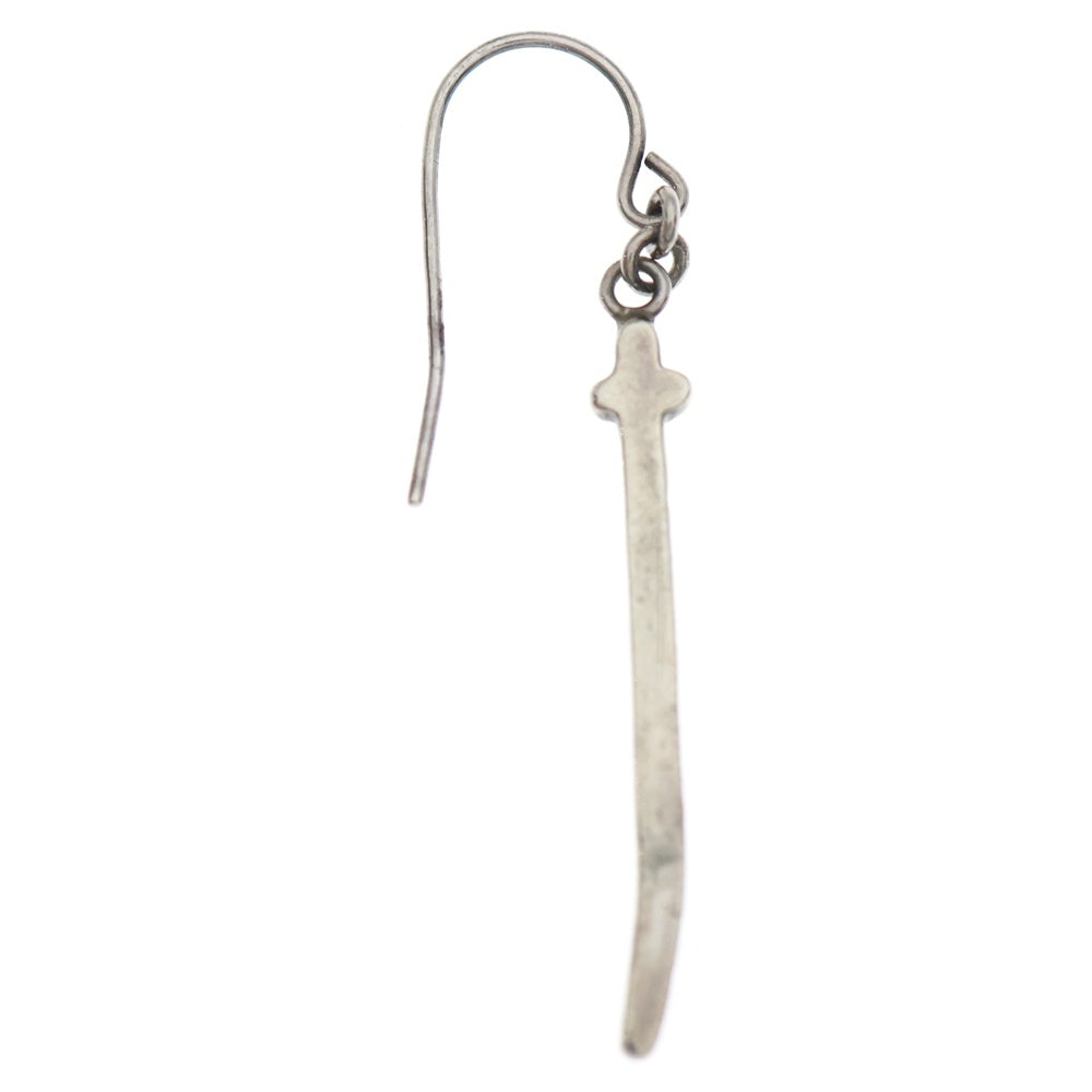 CHROME HEARTS(クロムハーツ) RS CRS DROP RSクロスドロップ シルバーピアス