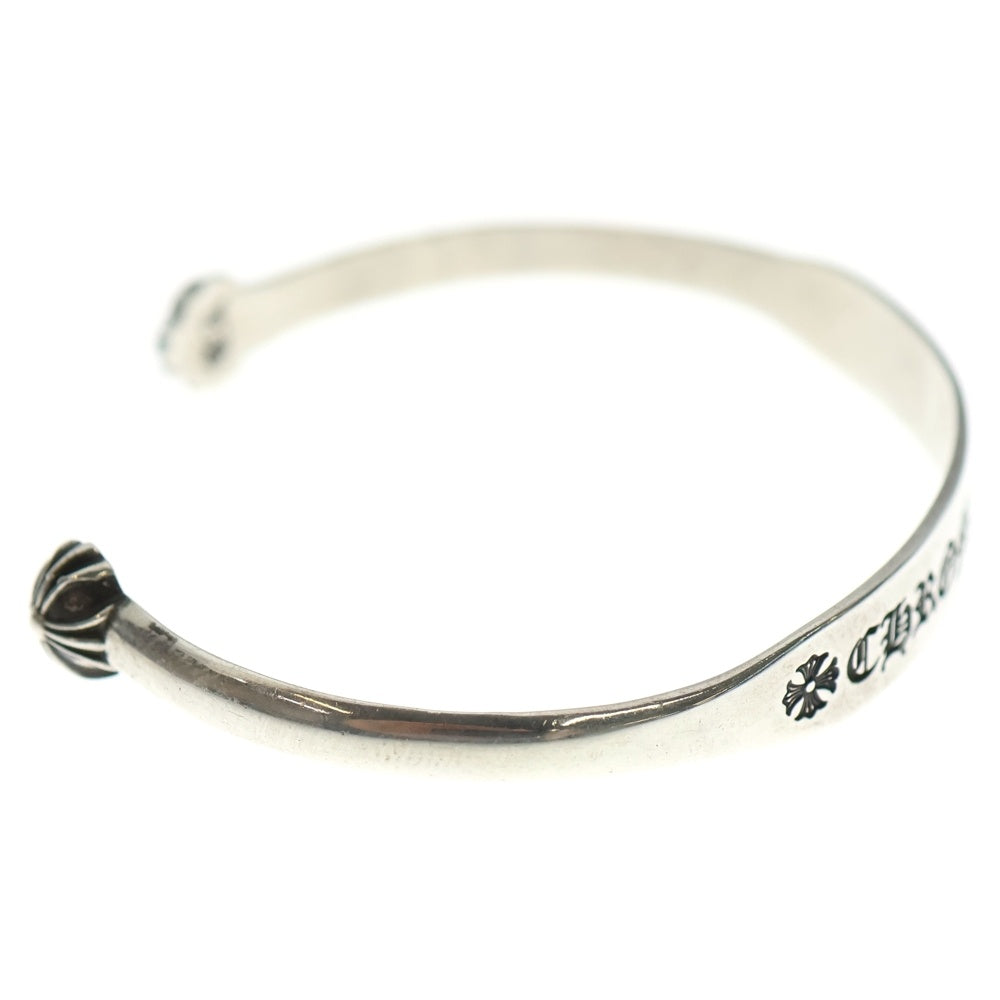CHROME HEARTS(クロムハーツ) フラットCHプラスバングル シルバーブレスレット シルバー