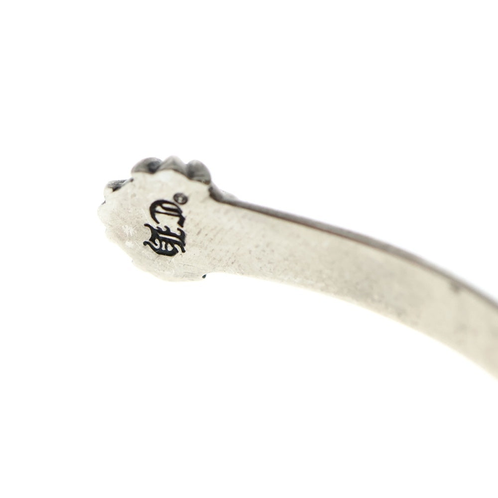 CHROME HEARTS(クロムハーツ) フラットCHプラスバングル シルバーブレスレット シルバー