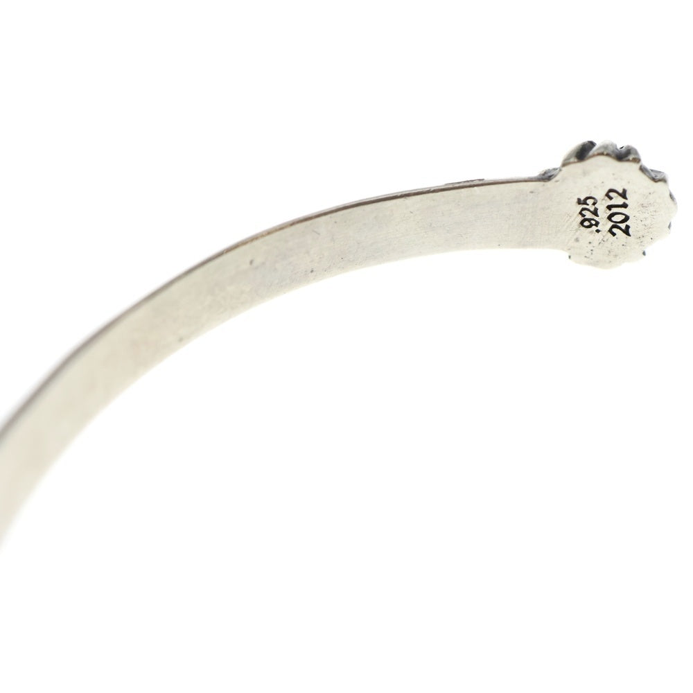 CHROME HEARTS(クロムハーツ) フラットCHプラスバングル シルバーブレスレット シルバー