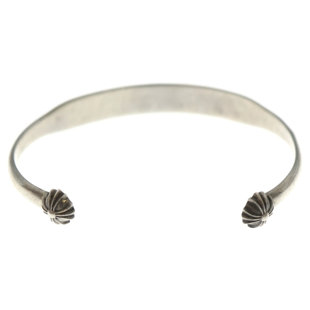 CHROME HEARTS(クロムハーツ) CH Plus Flat Bangle フラットCHプラスバングル シルバーブレスレット シルバー