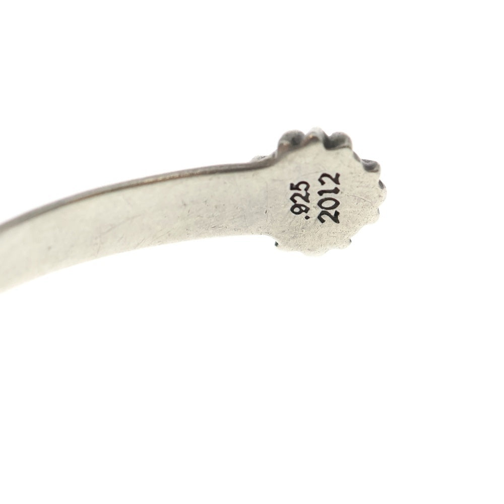 CHROME HEARTS(クロムハーツ) CH Plus Flat Bangle フラットCHプラスバングル シルバーブレスレット シルバー