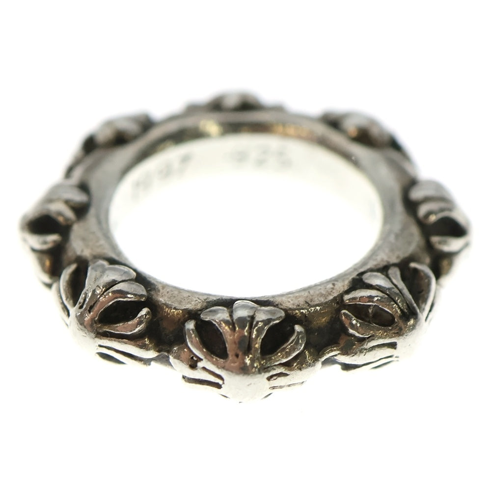 CHROME HEARTS(クロムハーツ) CROSS BAND クロスバンド リング シルバー BCA342