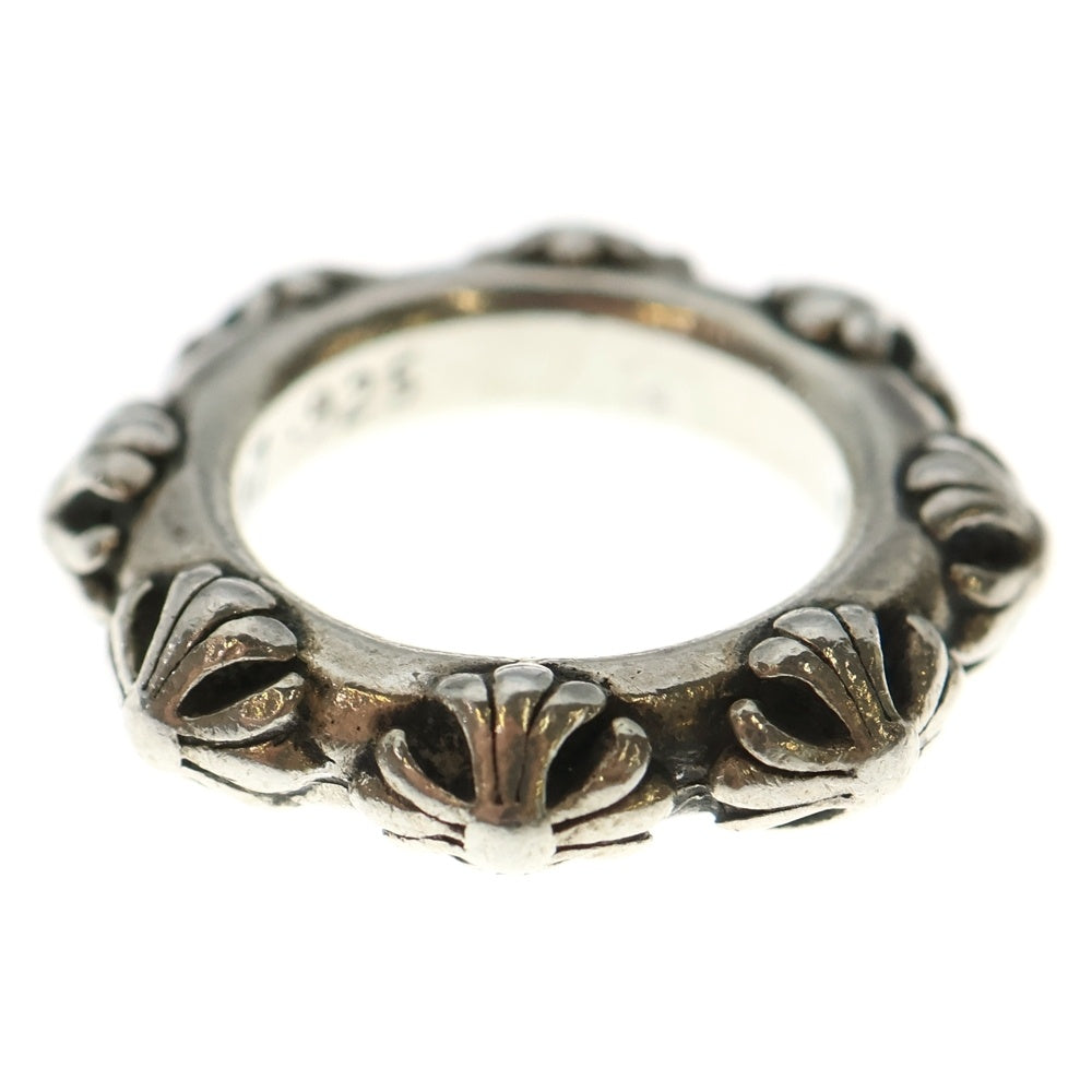 CHROME HEARTS(クロムハーツ) CROSS BAND クロスバンド リング シルバー BCA342