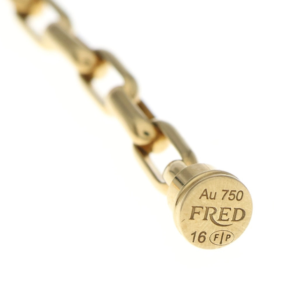 FRED(フレッド) 18KYG フォース10 チェーンリンクブレス ブレスレット イエローゴールド レディース
