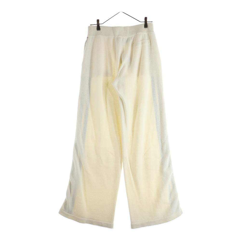 DSQUARED2(ディースクエアード) KNIT PANTS S74KB0927 D13051 サイドライン ニットパンツ スウェットパンツ ホワイト