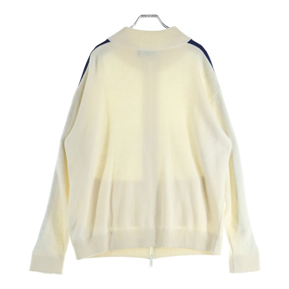 DSQUARED2(ディースクエアード) cream Wool Cardigan S74HA1437 D13051 ジップアップジャケット ベージュ