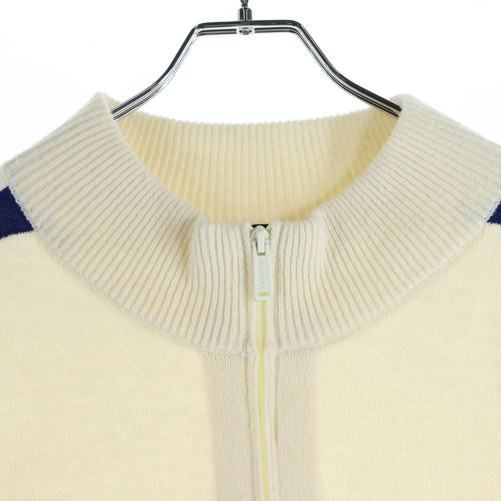DSQUARED2(ディースクエアード) cream Wool Cardigan S74HA1437 D13051 ジップアップジャケット ベージュ
