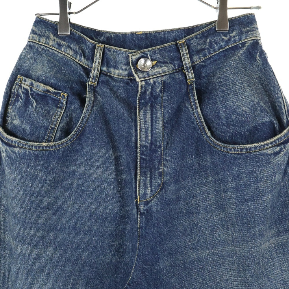 Maison Margiela 0(メゾンマルジェラ) 25AW S51LA0051 カットアウト スラッシュディテールデニムパンツ インディゴ