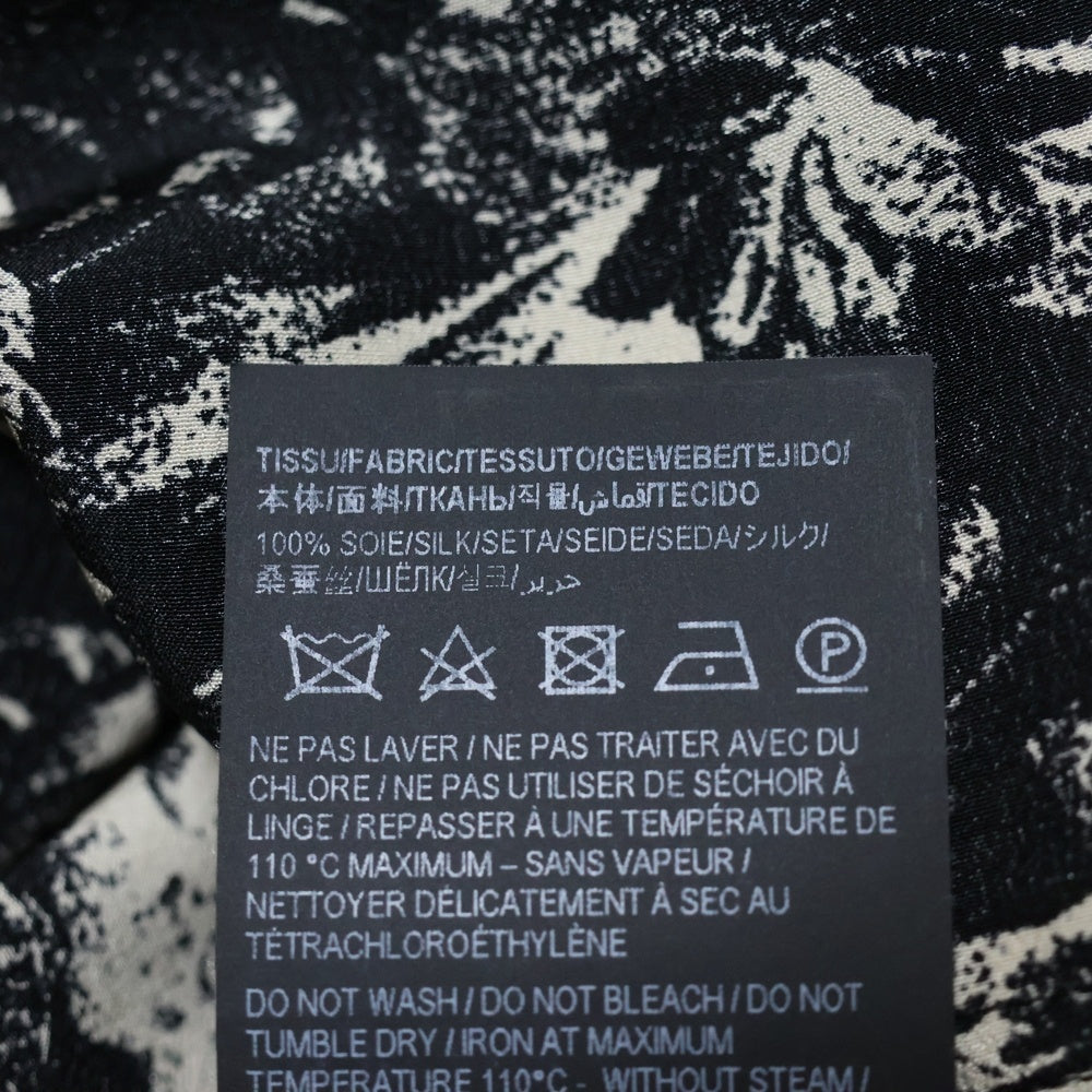 SAINT LAURENT PARIS(サンローランパリ) 20SS 646850 Y2E34 総柄フラワーシルク長袖シャツ マルチ