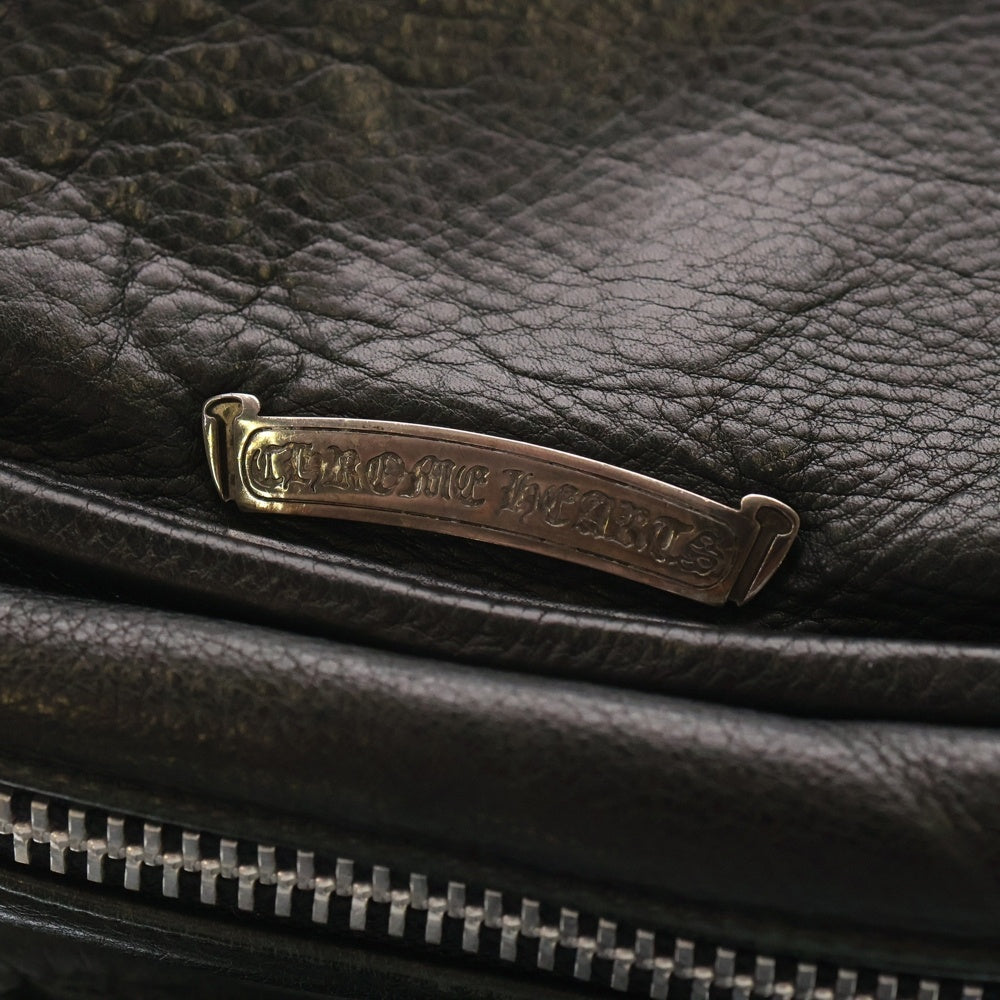 CHROME HEARTS(クロムハーツ) SOFT SHOULDER TINY タイニー ソフト ショルダーバッグ メッセンジャーバッグ ブラック/シルバー