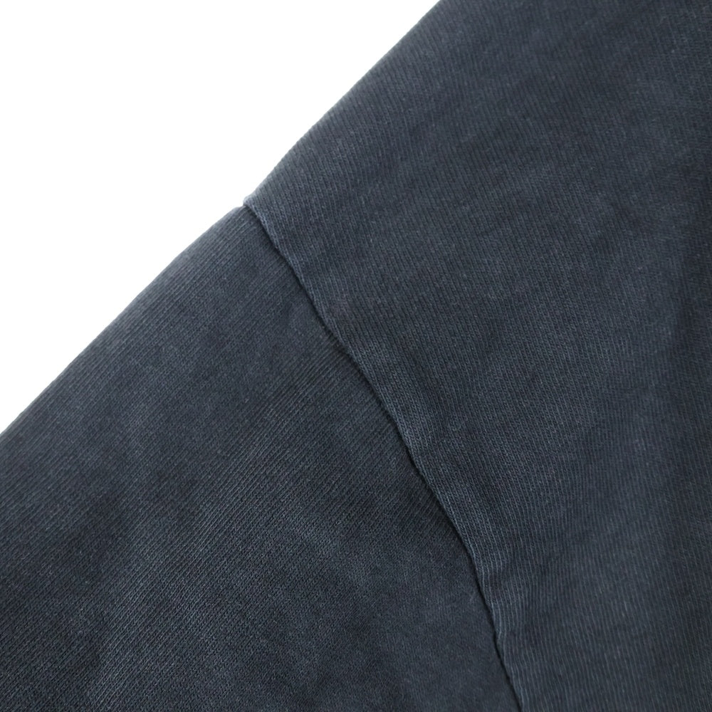 FEAR OF GOD(フィアオブゴッド) RELAXED LS TEE 袖ロゴ フロントプリント長袖Tシャツ 長袖カットソー ブラック