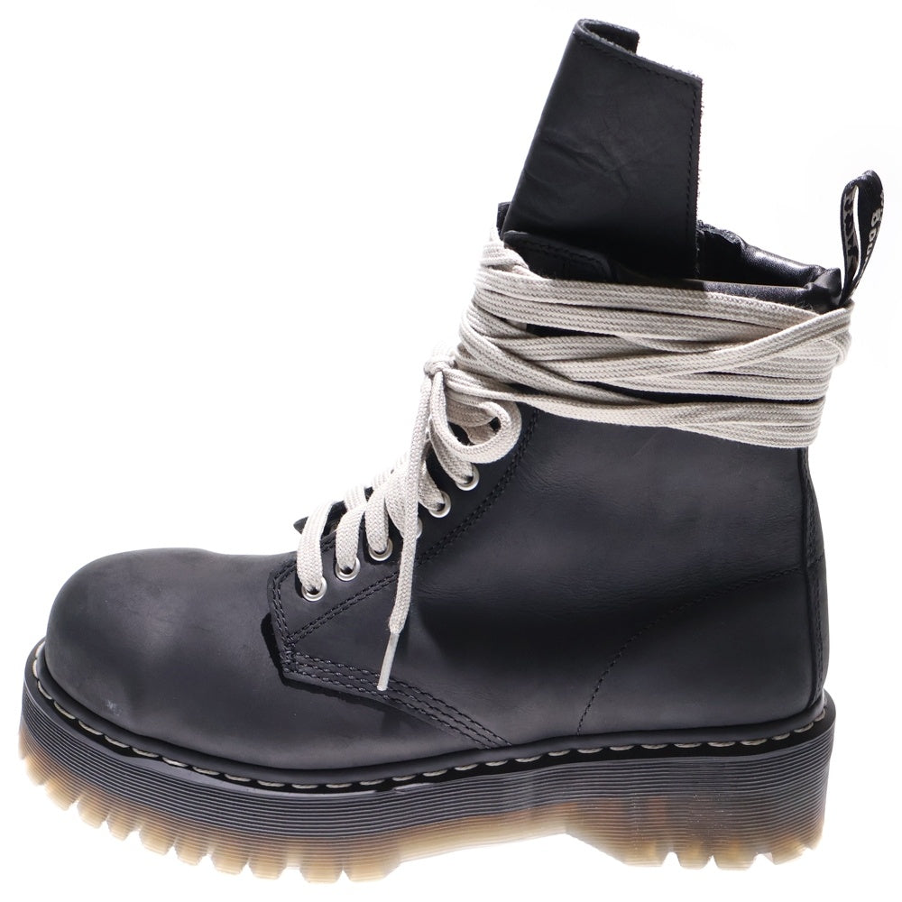 Rick Owens(リックオウエンス) xDr.Martens Capsule Combat Boots DW02E6813900109 シューレース ロングブーツ ブラック