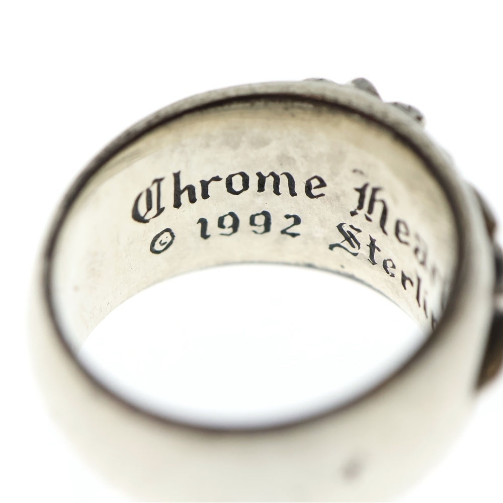 CHROME HEARTS(クロムハーツ) FLRL CRS フローラルクロス リング シルバー BCA346